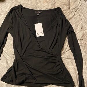 LTS v-neck blouse